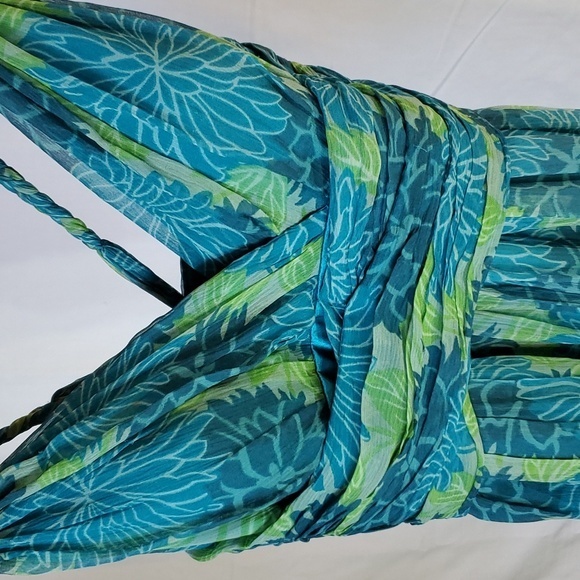 Donna‎ Ricco  Silk dress. - Picture 2 of 9